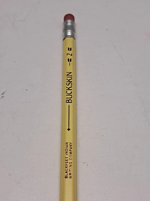 VINTAGE BLACKFEET INDIAN Buckskin #2 Quiver Pencil NOS HTF $19.99