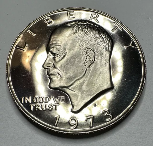 1973-S Eisenhower "IKE" $1 Dollar PROOF Coin from US Mint Proof Set