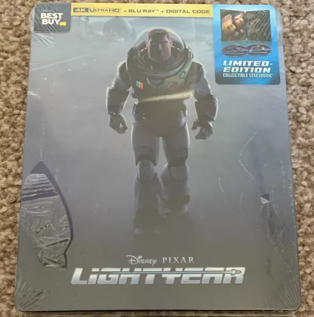 Lightyear- Best Buy Exclusive 4K Uhd Bluray Steelbook **New! Read Description!*