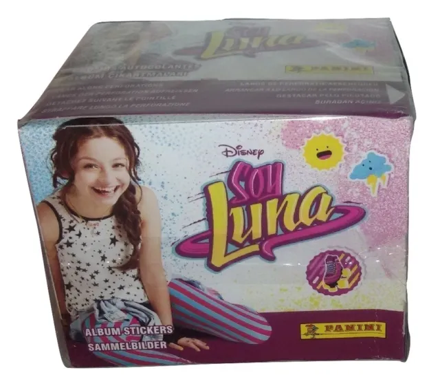 Soy Luna Disney Box 50 Packets Stickers Panini