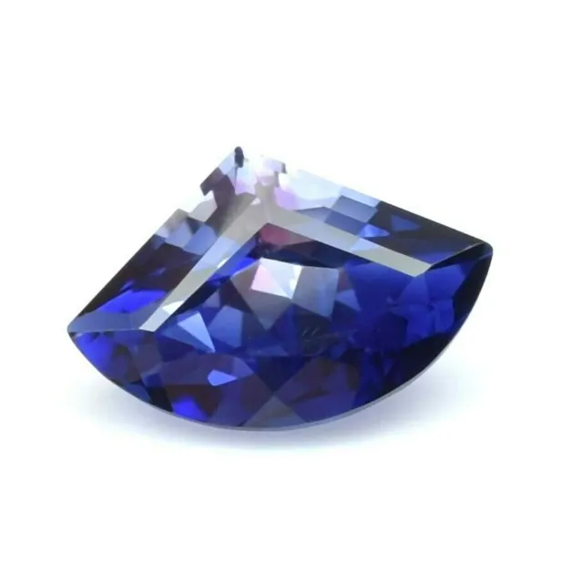 4.50 Ct Natural Flawless Blue Bi-color Sapphire Fancy Heart Cut Loose Gemstone