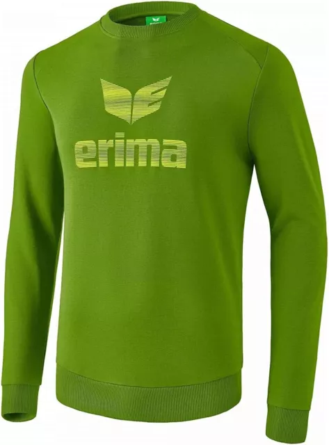 Erima Unisex Niños Essential Sudadera Camisa Manga Larga Talla 152 Lima