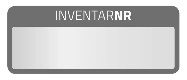 Avery Zweckform Inventory Labels Black