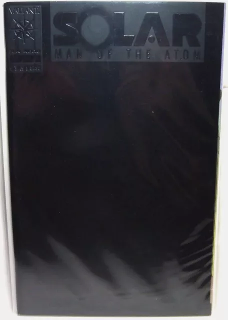 Valiant Solar Man of Atom Black Cover 10 1st Appear of Eternal Warrior Geomancer