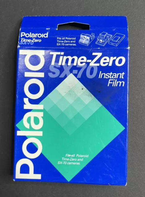 Polaroid SX70 Time Zero Film - New Open Packing- EXP 03/1998