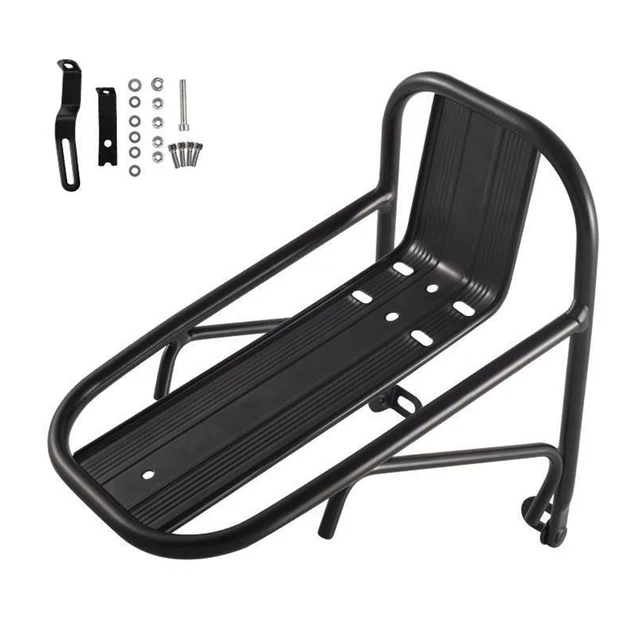 Support De Panier Avant Vélo - Fixation Robuste Pour Vélo Électrique Et Scooter