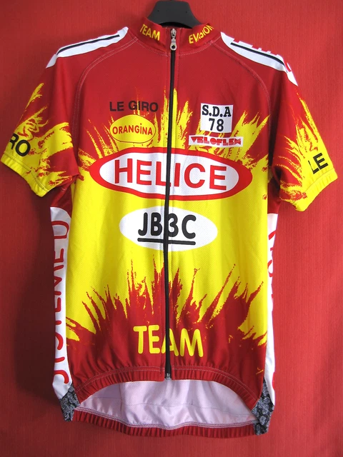 Maillot Cycliste Team Véranda Rideau Sarthe Pro Look 2010 - Zaam - Taille XL Homme