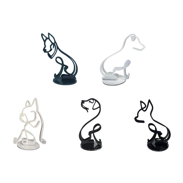 Hundeskulptur Nordic Kreative Figur Büro Wohnzimmer Schlafzimmer Ornamente