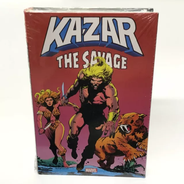 Ka-Zar The Savage Omnibus Anderson Cover New Marvel Comics HC Hardcover Sealed