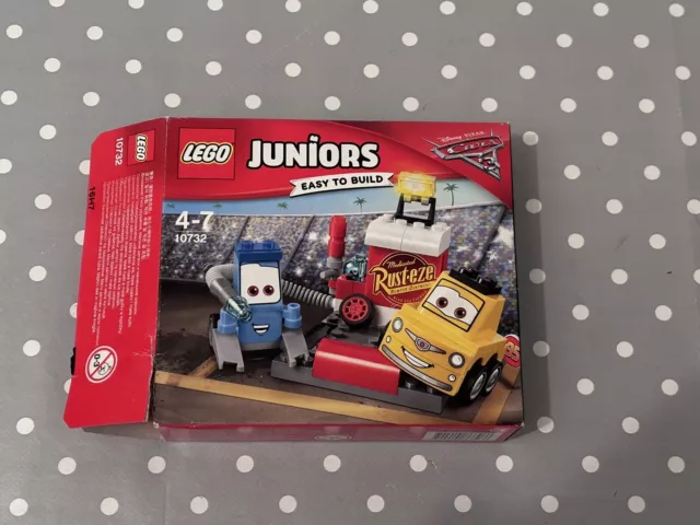 Lego juniors guido and luigi's pit stop hot sale