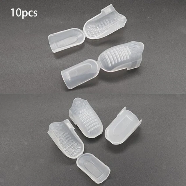 10 Piezas Eliminador de Esmalte de Uñas, Reutilizable, Profesional