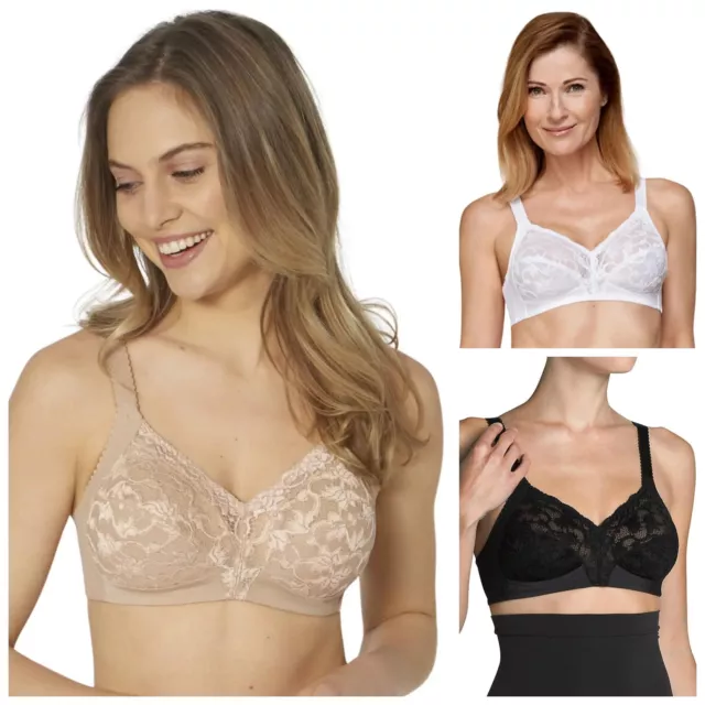 Berlei Classic Non-Wired Support Bra B510 Womens Full Cup Everyday Bras