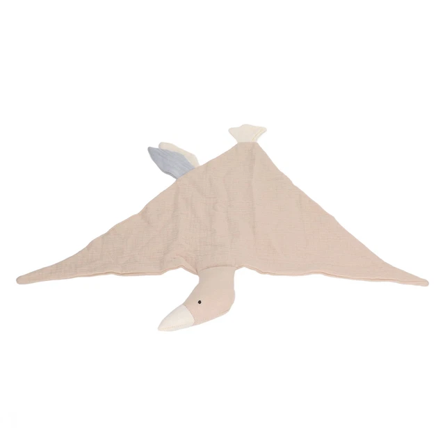 (Kaki) Couverture De Sécurité Apaise Jouet Respirant Coton Sûr Mignon