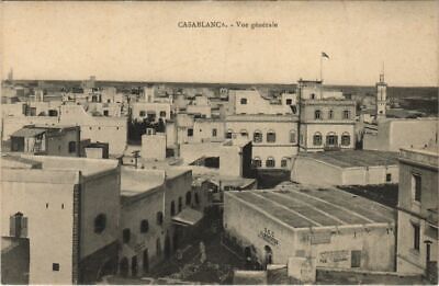 CPA ak casablanca morocco general view (23545)
