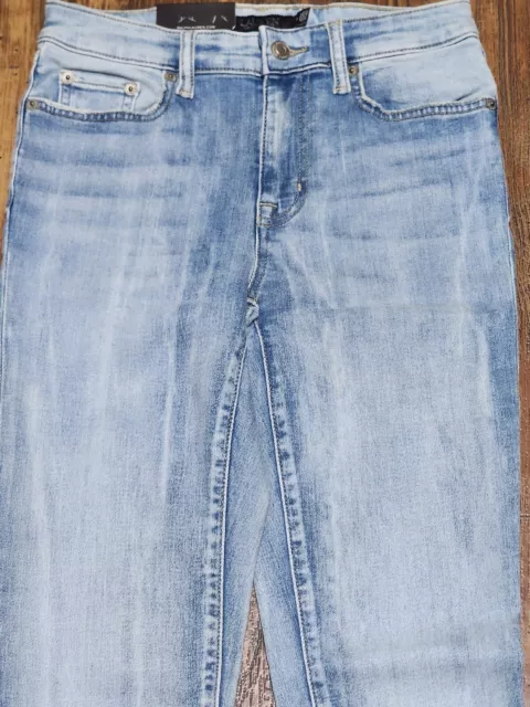 NWT Lauren Ralph Lauren Women's Indigo High Rise Skinny Legs Stretch Blue Jeans 2