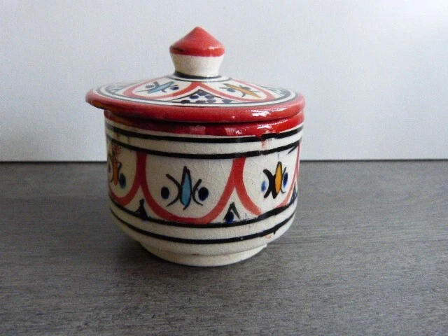 petite bonbonnière ,vide poche en céramique ,vintage (smd8)