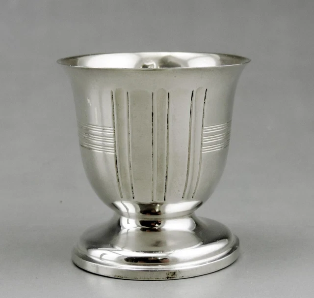 Gobelet en argent (Poinçon Minerve, 800) à décor d'une fr... - 86108649-12