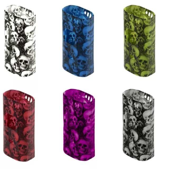 Schutzhülle für Smok Alien 220 W Akkuträger 220W Skull Silikon Skin Hülle C42-1