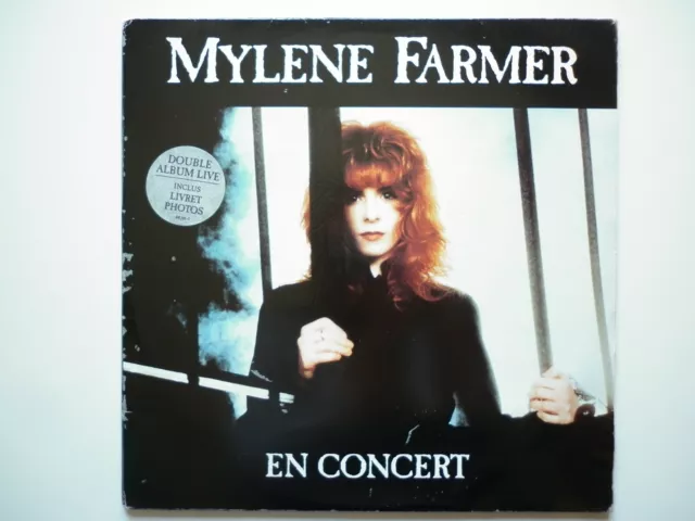 Mylène Farmer Álbum Doble 33Tours Vinilo De en Concierto