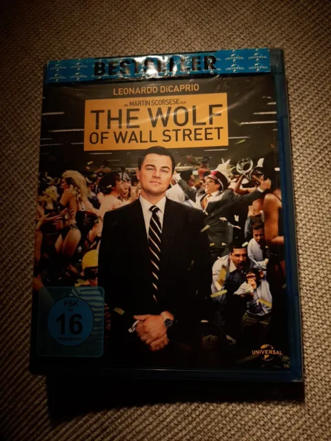 The Wolf of Wall Street  - (Leonardo DiCaprio) - BLU-RAY-NEU