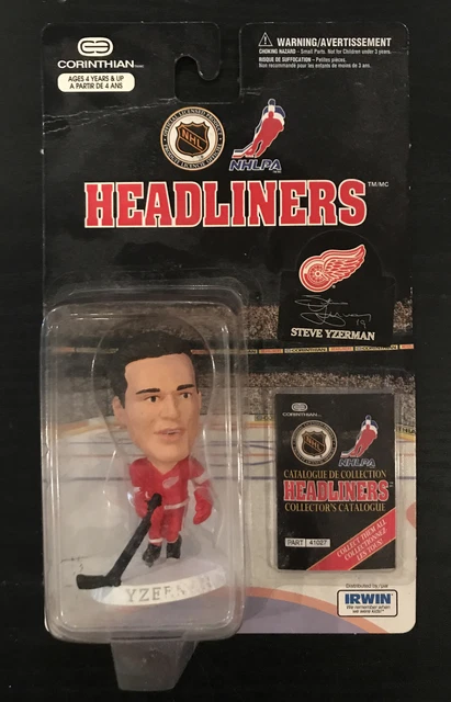 Corinthian Headliners 1997 Irwin NHL Action Figure Steve Yzerman Part#41027