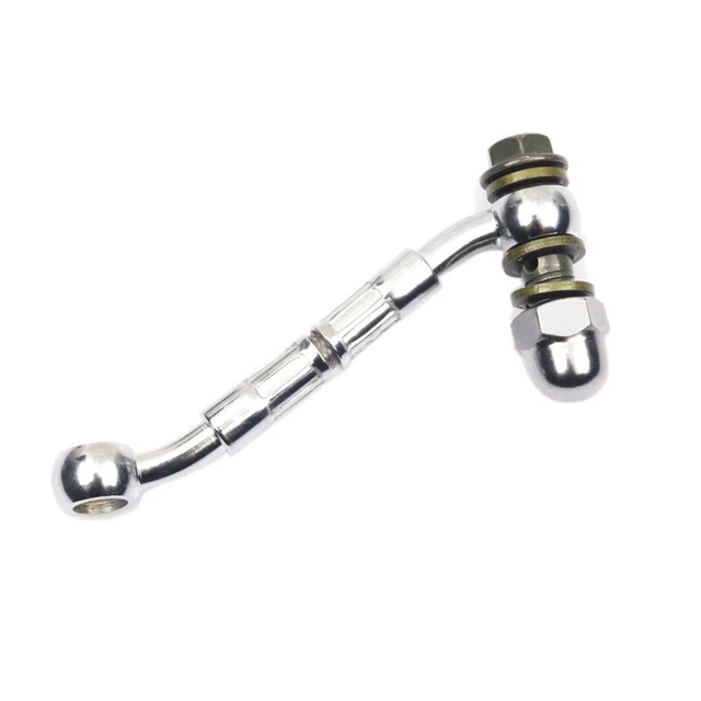 Connettore Tubo Olio Freno Idraulico Moto Modifica Estensione TubingZ2