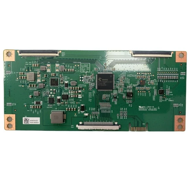 Carte T-CON TCON Pour TV Continental Edison CEQLED50SA21 - 80PIN GOA UHD MU V1.3 M02/213