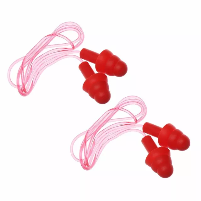 Silicone Hearing Protection Ear Plugs Noise Reduction Swimming Ears Protector