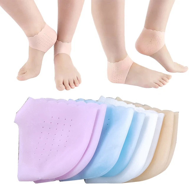 1 Paio Di Calzini Idratanti Per Tallone In Gel Di Silicone Protezioni Per La ☆