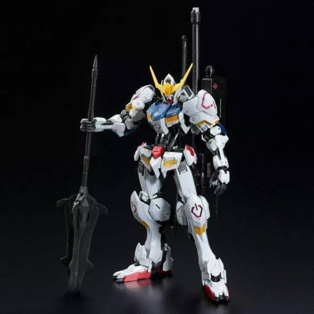 GUNDAM - 1/100 Barbatos Titanium Finish Master Grade Model Kit MG Bandai