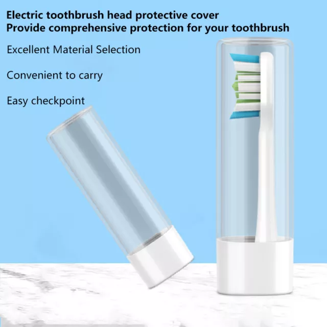 Electric Toothbrush Heads Cover Portable Dust Cover Storage Box Travel Protec Le