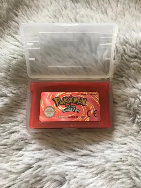 Jeu Pokemon Version Rouge FR Game Boy Advance - Comme Neuf 1998