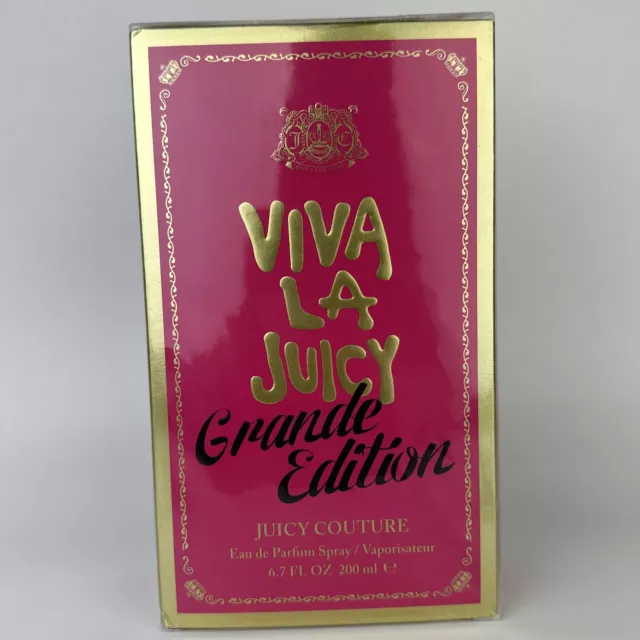 SEALED Juicy Couture Viva La Juicy Grande Edition Eau de Parfum 6.7 OZ/200 ML