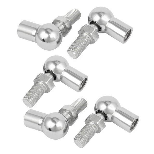 10mm filetage Femelle Mâle Forme extrémité tige rotule 5 pcs roulement