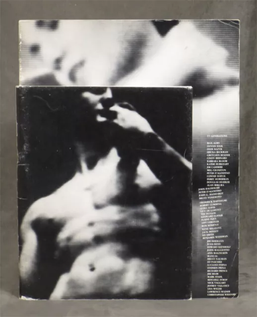 John Baldessari, Bruce Yonemoto / TV Generations 1st Edition 1986 John Baldessari, Bruce Yonemoto / TV Generations 1st Edition 1986