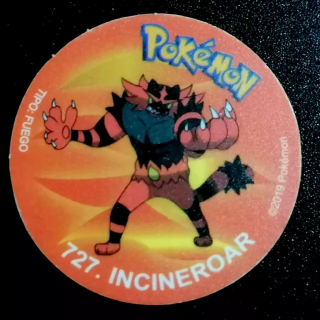 TAZO POKEMON DKV #302 SABLEYE 2019 Hoenn PERU South America Pogs Flips Taps