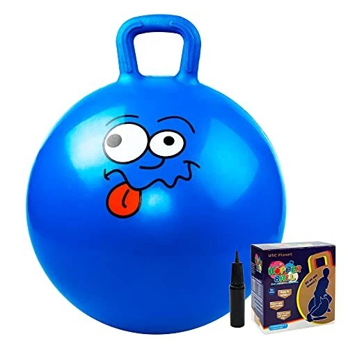 U&C Planet Hopper Ball Jumping Ball 20 inches Hoppity Hop Bouncy Ball with Ha...
