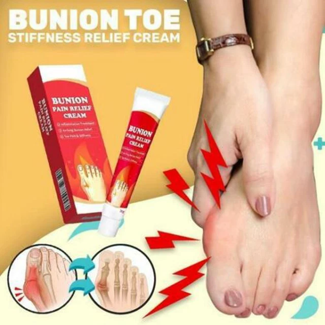 Tratamiento crema alivio de la rigidez del dedo juanete esguinces articulares artritis