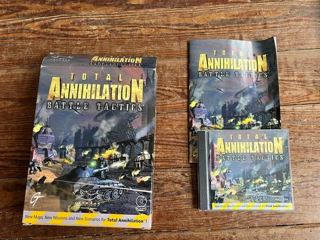 Jeu PC Total Annihilation: Battle Tactics - Big Box Complète - Version Anglaise