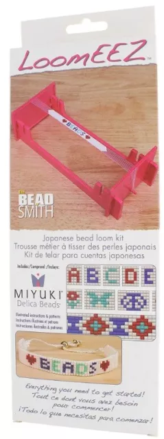 Kit de telar de cuentas japonés Beadsmith LoomEEZ (LIMPIEZA)