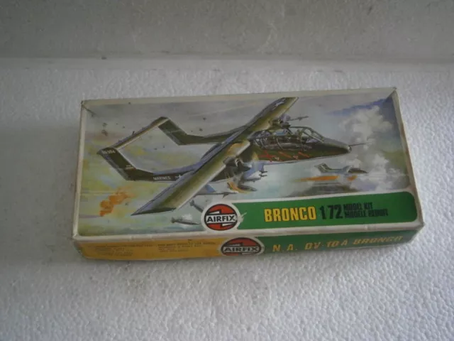 ANCIENNE MAQUETTE AVION NORTH AMERICAN OV-10A BRONCO AIRFIX 1/72 Lire l'annonce