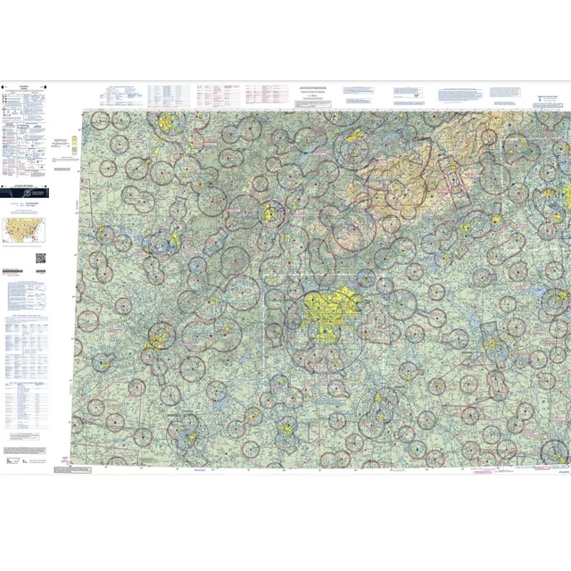 FAA CHART VFR Sectional Chart Atlanta Always Current Select Cycle