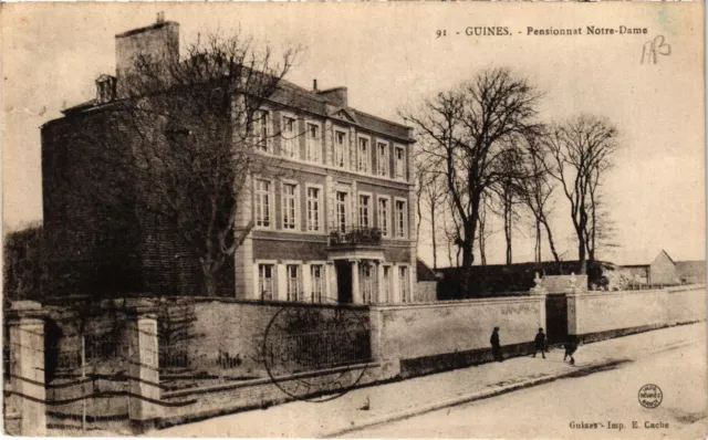CPA GUINES Pensionnate Notre-Dame (405923)