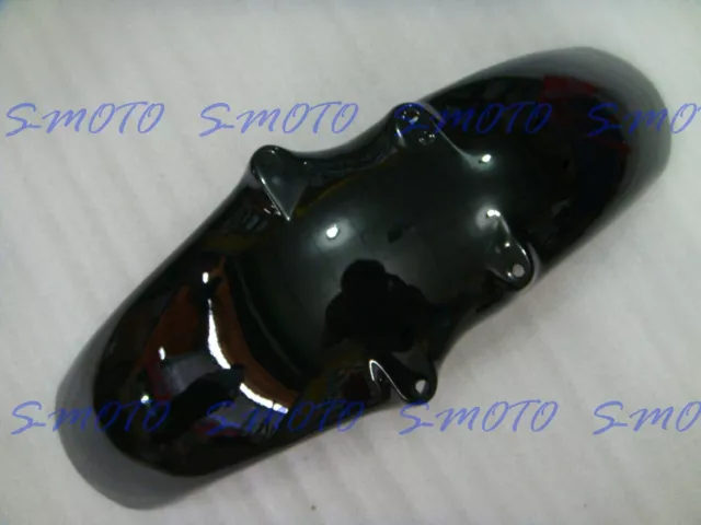 Front Fender Mudguard Fairing Plastic For Honda VFR400 R V4 NC30 1988-1992 Black