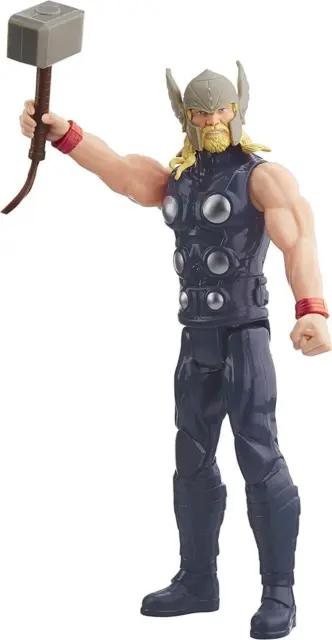 Marvel Avengers Titan Hero Series Thor 12" Blast Gear Compatible Action Figure