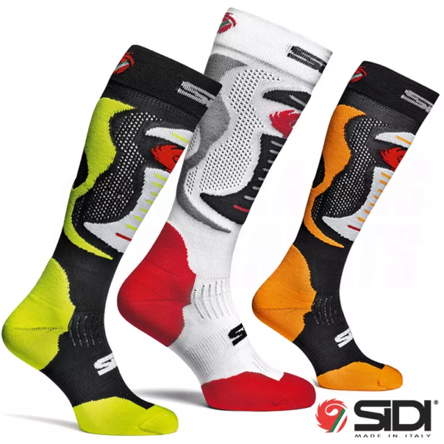 Sidi Faenza Motorcycle Motorbike Top Quality Long Race Boot Socks - All Colours