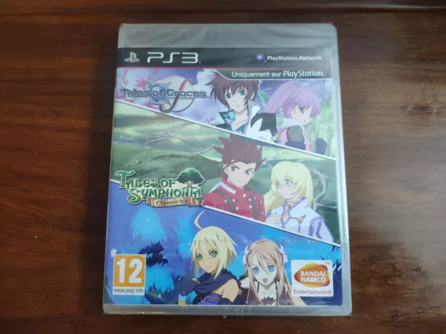 Sony PlayStation PS3 * Compilation 3 Jeux Tales Of Graces F + Tales Of Symphonia