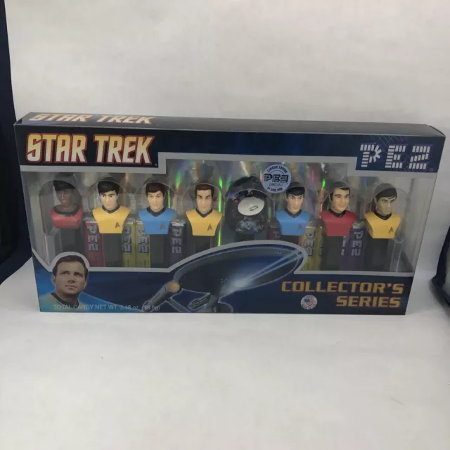 Star Trek The Original Series PEZ Collector's Set Limited Edition NEW Sealed TOS