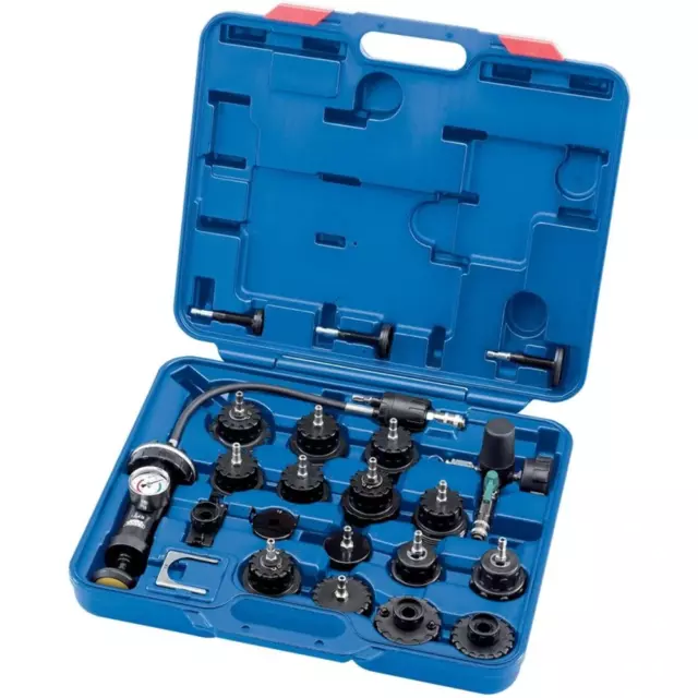 Draper Tools Radiator Pressure Test Kit (20 Piece)