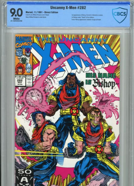 The Uncanny X-Men #282 (Marvel 1991) | 9.0 VF/NM | 1st BISHOP Appearance & Cover
